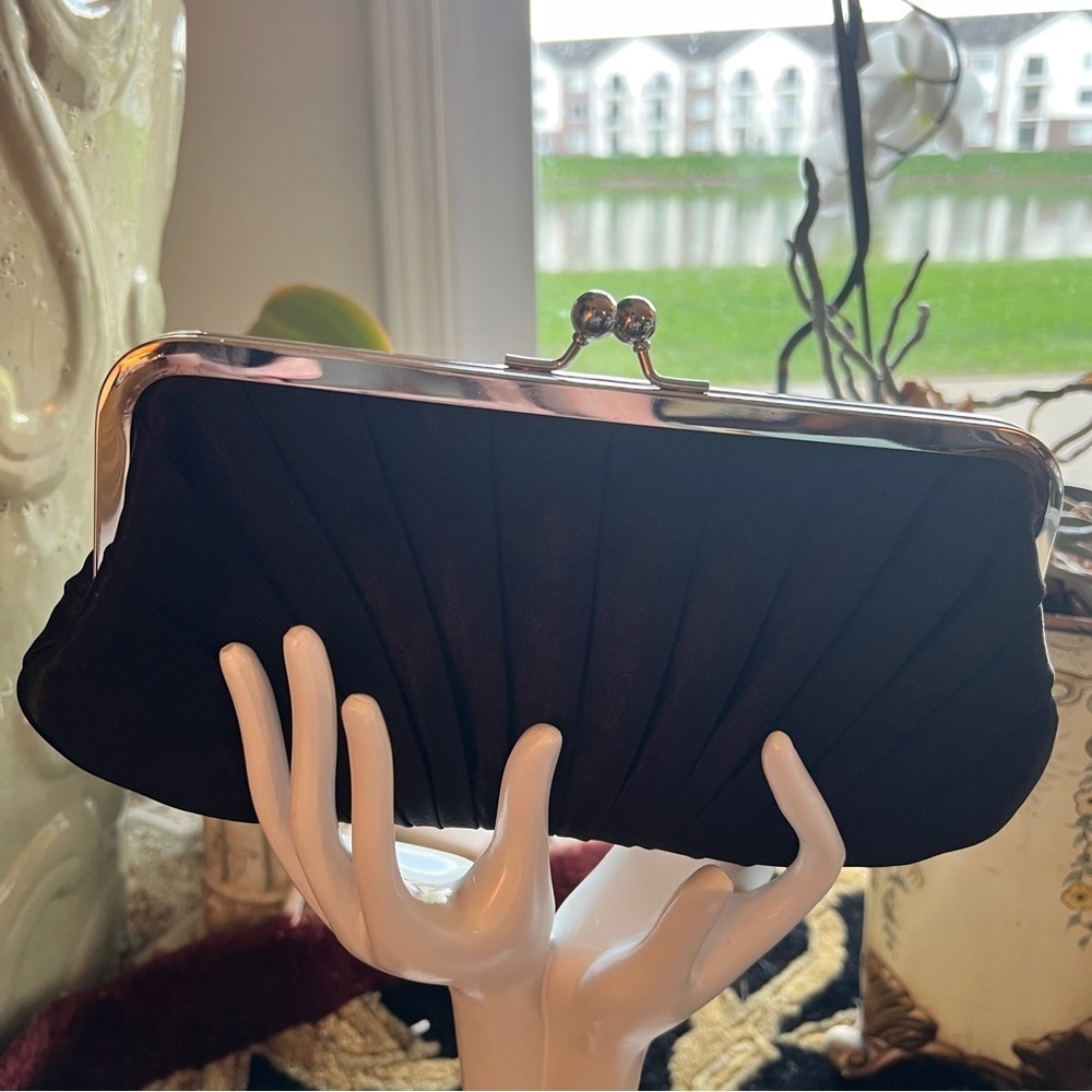 Bijoux Terner Little Black Clutch Shoulder Bag